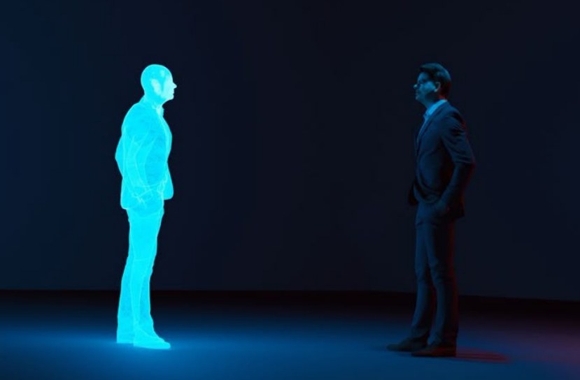 Live Human Hologram