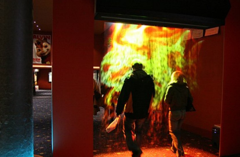 Smoke Wall Entrance